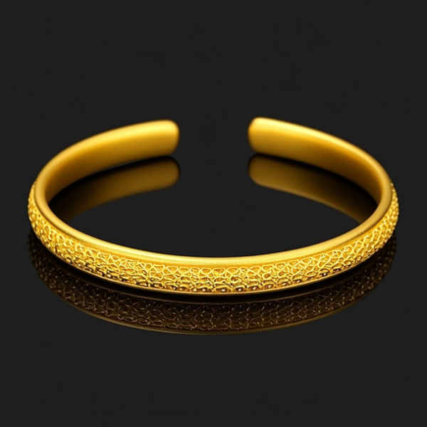 大黄金手镯图片